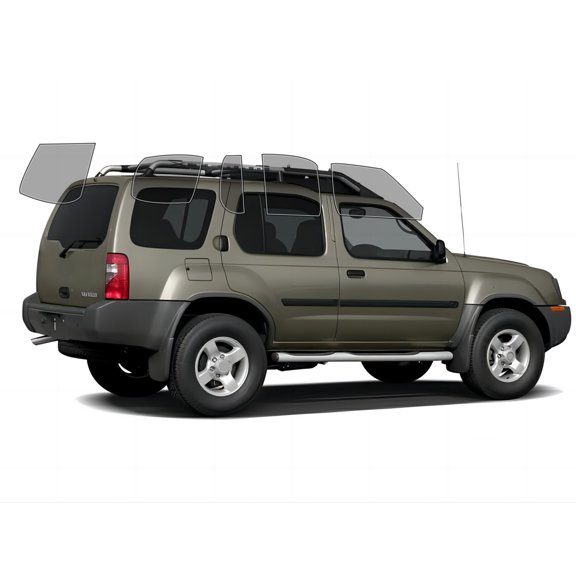 Haiy Co - PreCut 2Ply 70% Window Tint Film Kit For 2000-2004 Nissan Xterra -Side+Rear Window