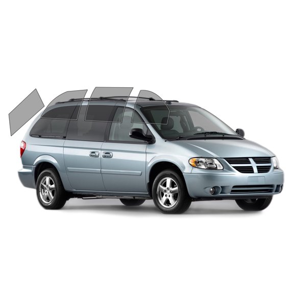Haiy Co - PreCut 2Ply 70% Window Tint Film Kit For 2001-2007 Dodge Grand Caravan -Side+Rear Window