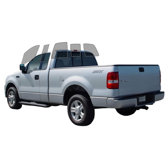 Haiy Co - PreCut 2Ply 70% Window Tint Film Kit For 2004-2008 Ford F150 Regular Cab -Side+Rear Window