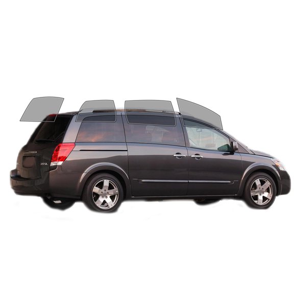 Haiy Co - PreCut 2Ply 70% Window Tint Film Kit For 2004-2009 Nissan Quest -Side+Rear Window