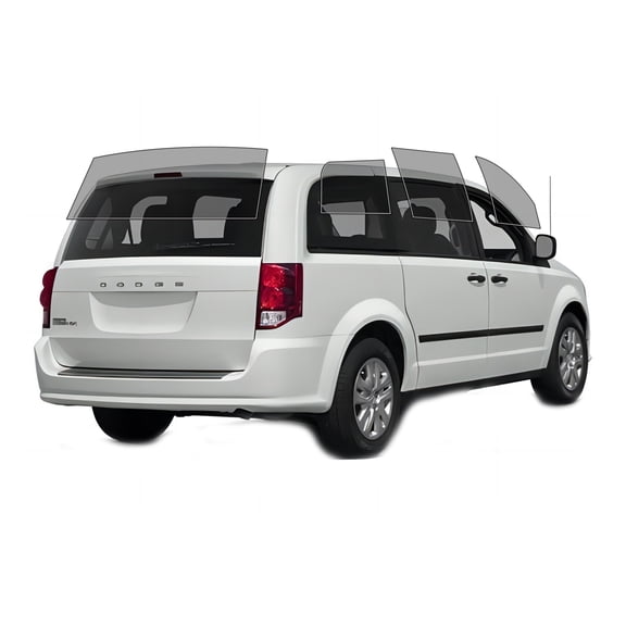 Haiy Co - PreCut 2Ply 70% Window Tint Film Kit For 2008-2020 Dodge Grand Caravan -Side+Rear Window