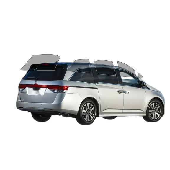 Haiy Co - PreCut 2Ply 70% Window Tint Film Kit For 2011-2017 Honda Odyssey -Side+Rear Window
