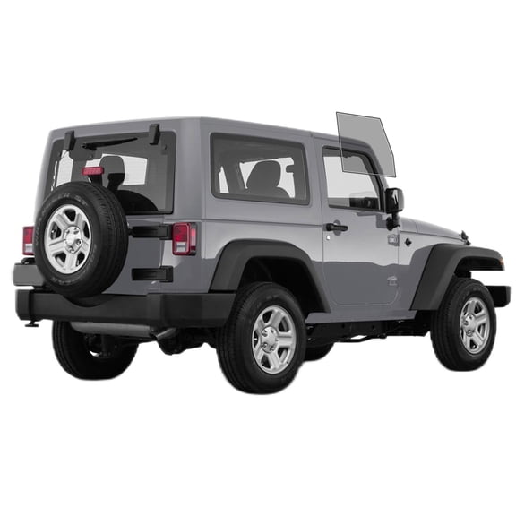 Haiy Co - PreCut 2Ply 70% Window Tint Film Kit For 2011-2017 Jeep Wrangler 2Door -Front Windows