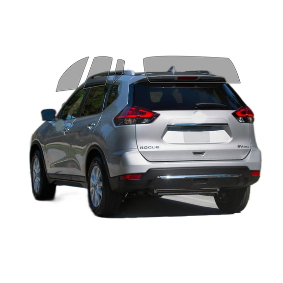 Haiy Co - PreCut 2Ply 70% Window Tint Film Kit For 2014-2020 Nissan Rogue -Side+Rear Window