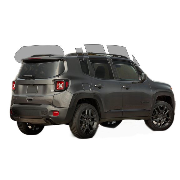 Haiy Co - PreCut 2Ply 70% Window Tint Film Kit For 2015-2023 Jeep Renegade -Side+Rear Window