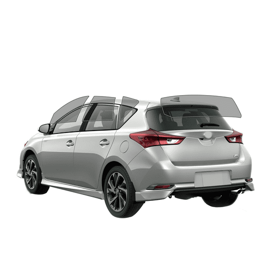 Haiy Co - PreCut 2Ply 70% Window Tint Film Kit For 2017-2018 Toyota Corolla MI -Side+Rear Window