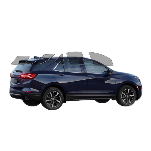 Haiy Co - PreCut 2Ply 70% Window Tint Film Kit For 2018-2024 Chevrolet Equinox -Side+Rear Window