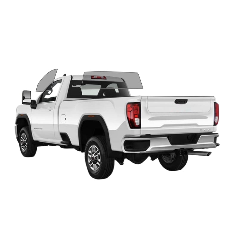 GMC Sierra 2500 15% Front Tint (2015-2019 GMC Sierra 2500 15% Front Tint (2015-2019