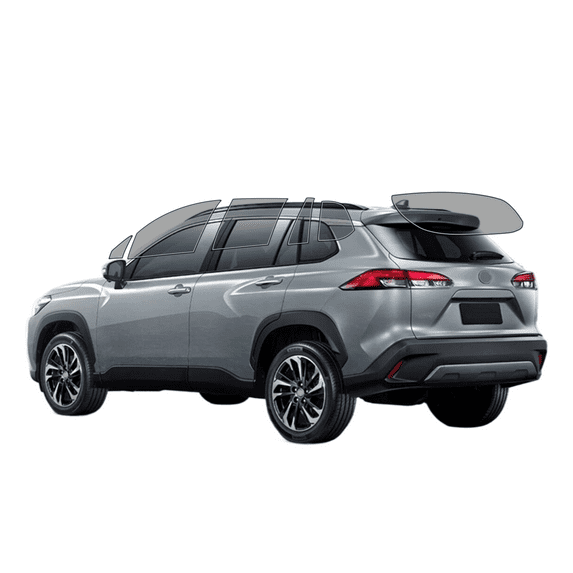 Haiy Co - PreCut 2Ply 70% Window Tint Film Kit For 2020-2025 Toyota Corolla Cross -Side+Rear Window