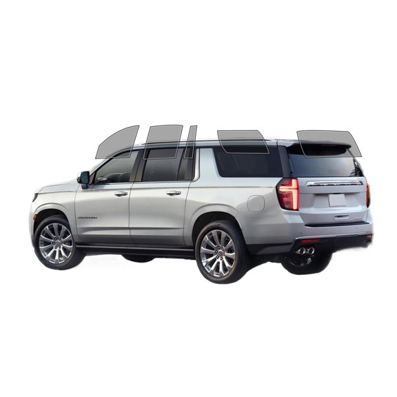 Haiy Co - PreCut 2Ply 70% Window Tint Film Kit For 2021-2025 Chevrolet Suburban -Side+Rear Window