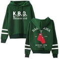 thumbnail image 1 of Hajime No Ippo KBG Hoodies Kamogawa Boxing Gym Merch Pocketless Parallel Bars Sleeve Streetwear, 1 of 5
