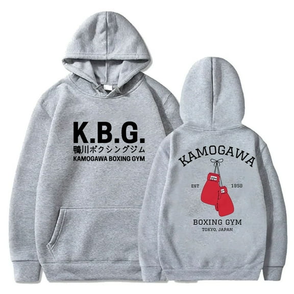 Hajime No Ippo KBG Hoodies Kamogawa Boxing Gym Merch Sweatshirts Women Men Fashion Casual Streetwear