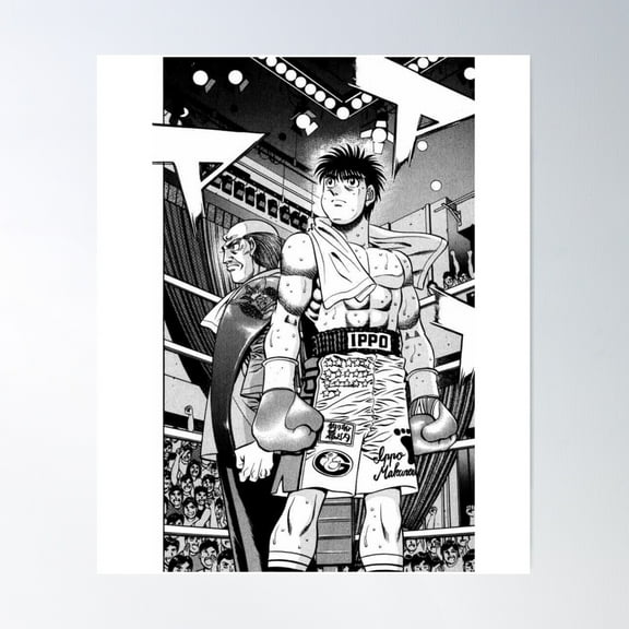 Hajime No Ippo Poster Wall Art, Modern Wall Decor For Living Room Bedroom, 8x12 UNFRAMED