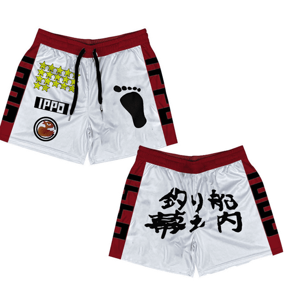Hajime No Ippo shorts Kamogawa Boxing Gym pants loose Basketball Pants men/women sport pants
