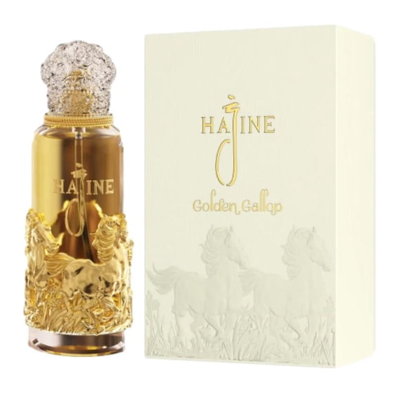 Hajine Unisex Golden Gallop EDP Spray 3.38 oz Fragrances 3760377970241