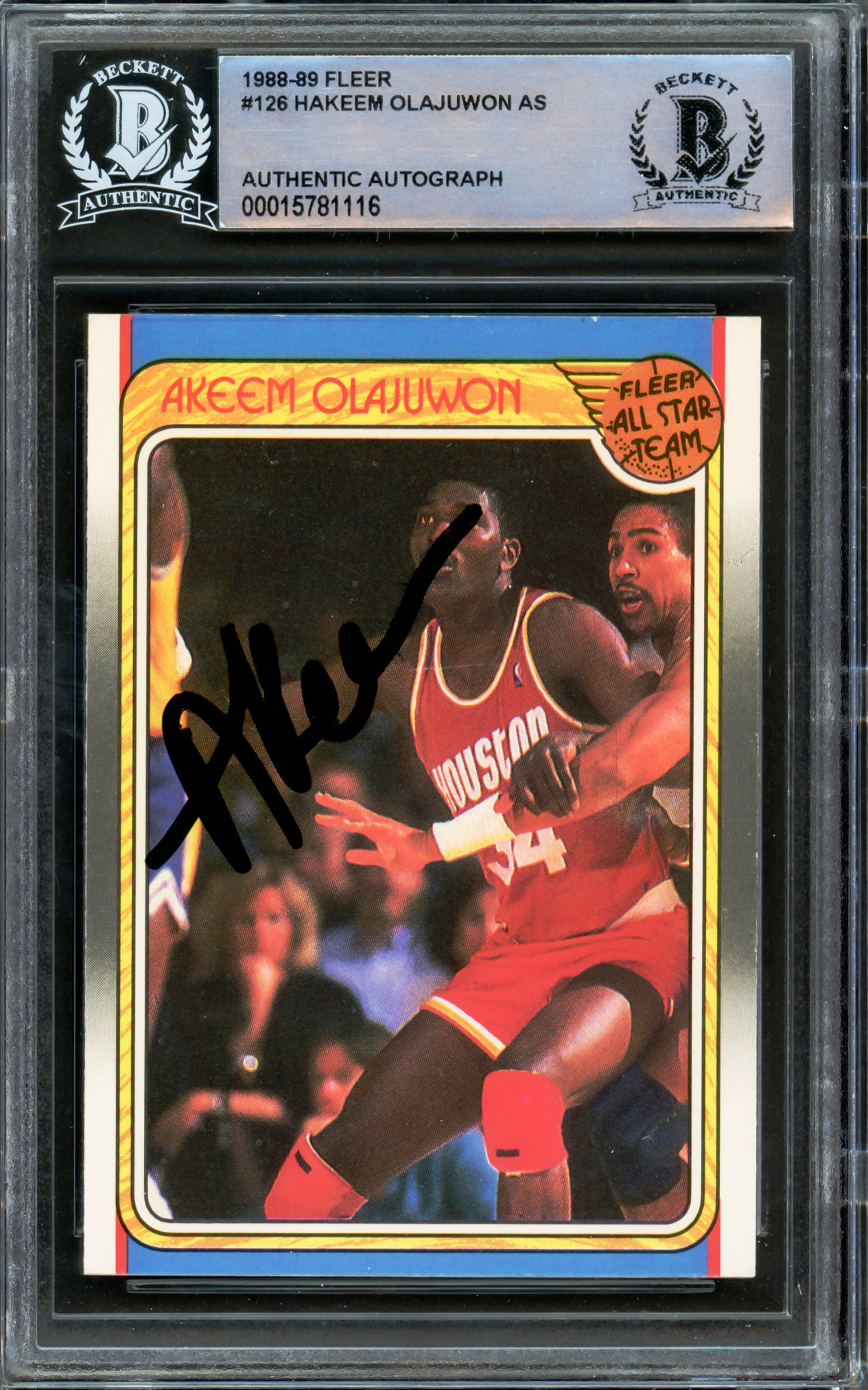 Hakeem Olajuwon Card