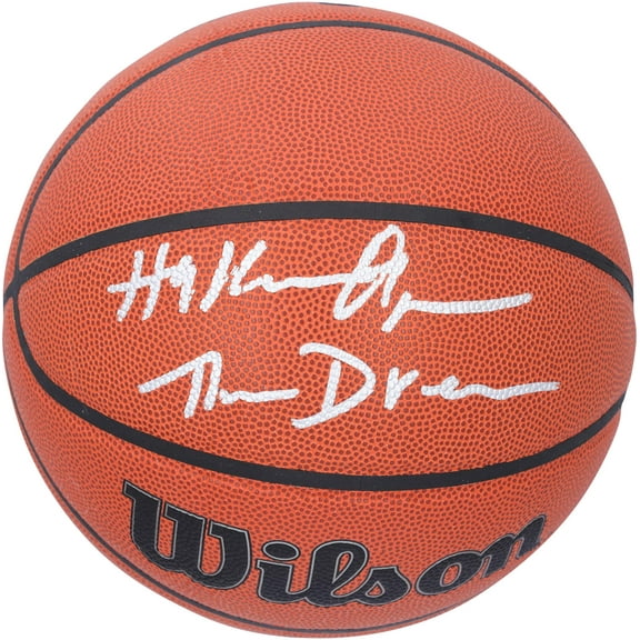 Hakeem Olajuwon Houston Rockets Autographed Wilson Authentic Series Indoor/Outdoor Basketball with "The Dream" Inscription - Fanatics Authentic Certified