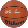 thumbnail image 1 of Hakeem Olajuwon Houston Rockets Autographed Wilson Official Game Basketball - Fanatics Authentic Certified, 1 of 3
