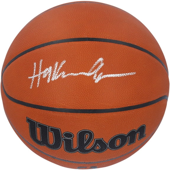 Hakeem Olajuwon Houston Rockets Autographed Wilson Official Game Basketball - Fanatics Authentic Certified