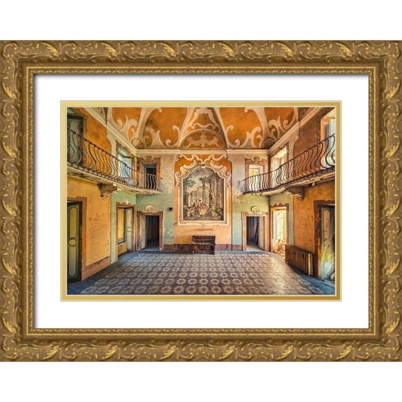 Haker, Matthias 14x11 Gold Ornate Wood Framed with Double Matting Museum Art Print Titled - La Dolce Vita