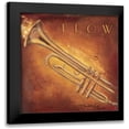thumbnail image 1 of Hakimipour-Ritter 12x12 Black Modern Framed Museum Art Print Titled - Flow, 1 of 5
