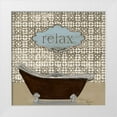 thumbnail image 1 of Hakimipour-Ritter 12x12 White Modern Wood Framed Museum Art Print Titled - Relax, 1 of 4