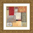 thumbnail image 1 of Hakimipour-Ritter 15x15 Gold Ornate Wood Framed with Double Matting Museum Art Print Titled - Mood Swing I, 1 of 4