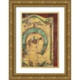 thumbnail image 1 of Hakimipour-Ritter 23x32 Gold Ornate Wood Framed with Double Matting Museum Art Print Titled - Vintage Calcutta II, 1 of 4