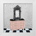 thumbnail image 1 of Hakimipour, Tiffany 12x12 White Modern Wood Framed Museum Art Print Titled - Rose Gold Bath I, 1 of 4