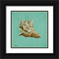 thumbnail image 1 of Hakimipour, Tiffany 20x20 Black Ornate Wood Framed with Double Matting Museum Art Print Titled - Oceans Gift IV, 1 of 4