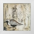 thumbnail image 1 of Hakimipour, Tiffany 26x26 White Modern Wood Framed Museum Art Print Titled - Couture Sandy Shore I, 1 of 4