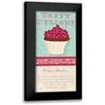 thumbnail image 1 of Hakimipour, Tiffany 9x14 Black Modern Framed Museum Art Print Titled - Tasty Delight, 1 of 5