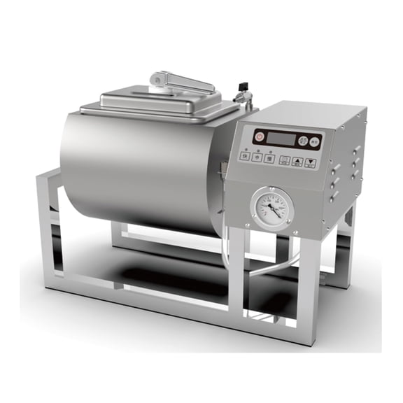 Hakka 18L / 36lb Commercial Vacuum Tumbler, Stainless Steel Meat Marinating Machine with 3-Speed Control and Bidirectional Rotation