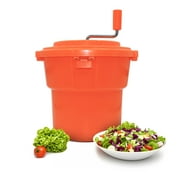 Hakka Brothers 5 Gallon Salad Spinner with Rotary Handle