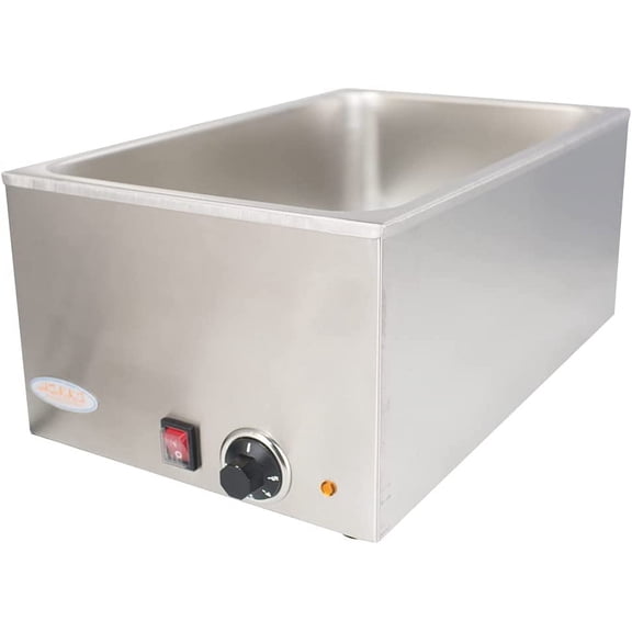 Hakka 20" x 12" Full Size Electric Countertop Food Warmer - 120V, 1200W