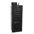 Hakka 8 Racks Vertical Electric Smoker with Glass Viewing Door, 1600W ...