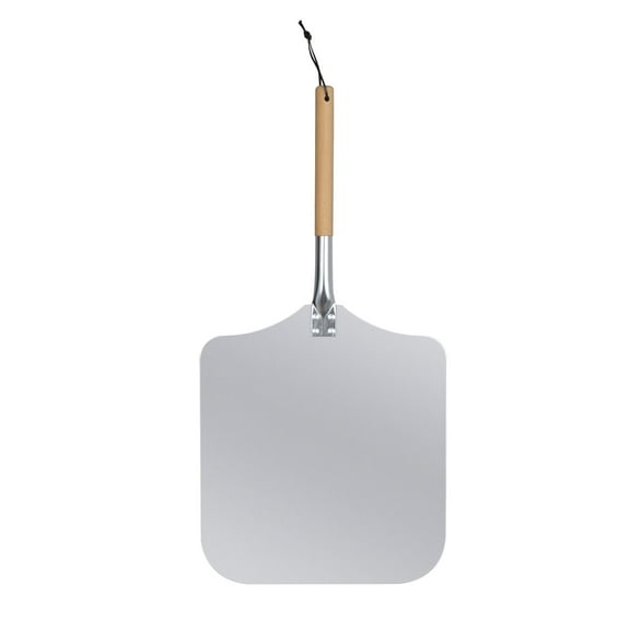 Hakka Aluminum Pizza Peel Paddle 14"x 16" 28" Pizza Cutter for Baking Oven Grill
