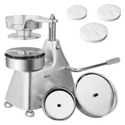 Hakka Brothers Commercial Hamburger Press Patty Maker,with Three Size Trays 4"/5"/6", 1200 Pcs Patty Papers