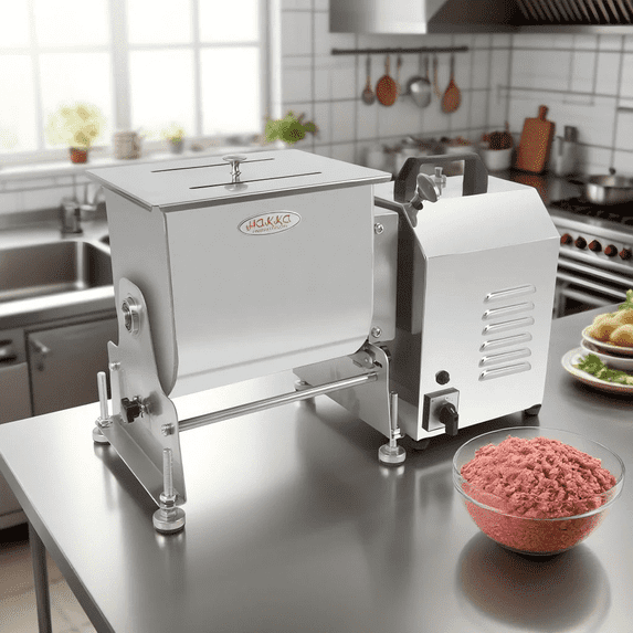 Hakka Commercial Meat Mixer 15lbs 7.5L Electric Tilt Tank Meat Mixer ...