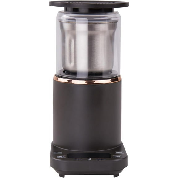 Hakka Electric Coffee Grinder with Scale, Multi-Functions Spice Grinders Small Herbs Grinding Machine Mixing Weighing Timmer Electronic Balance Portable Stainless Steel Blades Grinders 200W/21000RPM