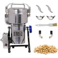 thumbnail image 1 of Hakka Grain Mills Grinder, 300g Electric Powder Mill Machine 1500W High Speed Stainless Steel Pulverizer Machine Commercial Herb Grinder for Grinding Dry Corn Coffee Bean Pepper(270° Swing Type), 1 of 9
