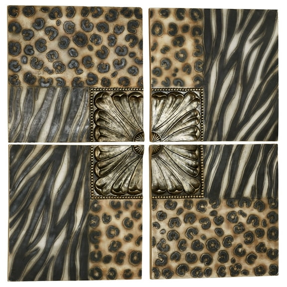 Hakkan Wall Art Multi Earth Set of Four 4