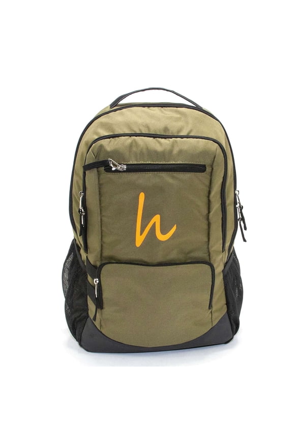 Carry-All Laptop Backpack , Water-Resistant Travel School Backpack with Laptop Sleeve & Bottle Pocket