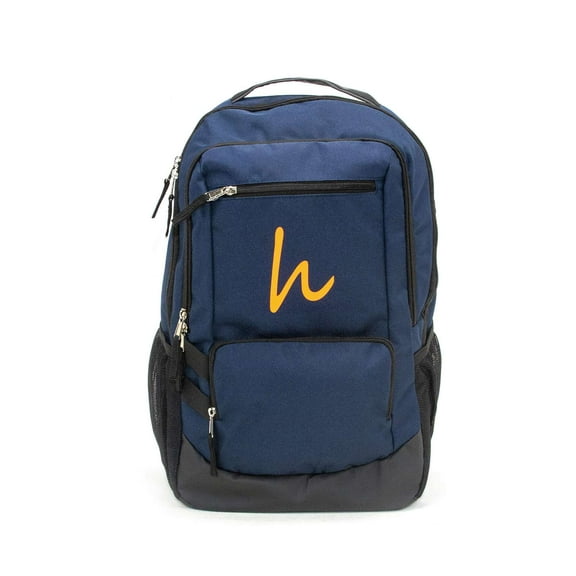 Hakki Men's Carry-All Travel Everyday Laptop Backpack, Navy,OS - US