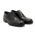 thumbnail image 1 of Hakki Men's Cinque Leather Oxford Shoes, Black,11.5 M US, 1 of 7