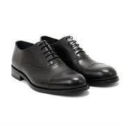 Hakki Men's Cinque Leather Oxford Shoes, Black,9 M US