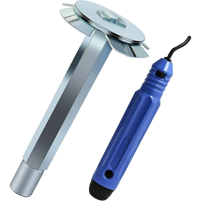 Hakkin PVC Pipe Reamer, PVC Fitting Saver, Plumbing Socket Saver for 2