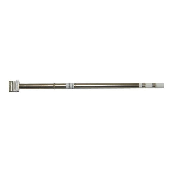Hakko Soldering Tip, Flat Blade, 10.4 mm, For Use With Mfr. No. FM-2027 T15-1401