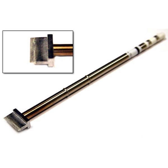 Hakko Soldering Tip, Flat Blade, 15.7 mm, For Use With Mfr. No. FM-2027 T15-1402
