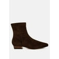 thumbnail image 1 of Hakra Flared Heel Suede Boots, 1 of 11